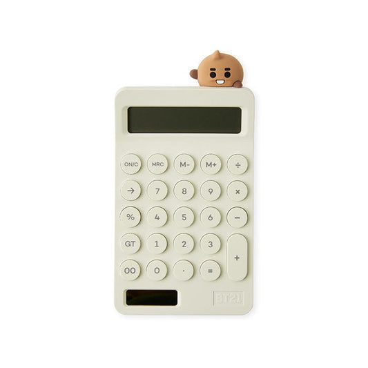 LINE FRIENDS ELECTRONICS SHOOKY BT21 SHOOKY CALCULATOR (7182497480877)