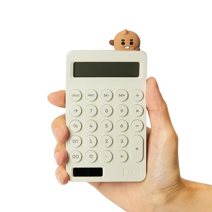 LINE FRIENDS ELECTRONICS SHOOKY BT21 SHOOKY CALCULATOR (7182497480877)