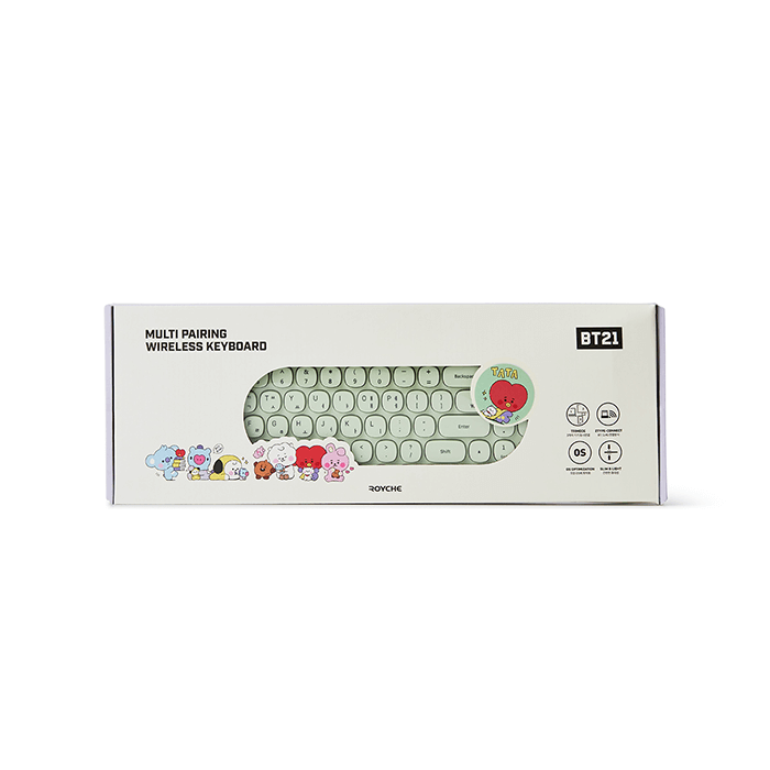 LINE FRIENDS ELECTRONICS TATA BT21 TATA BABY TRIMODE KEYBOARD MY LITTLE BUDDY (7182507180205)