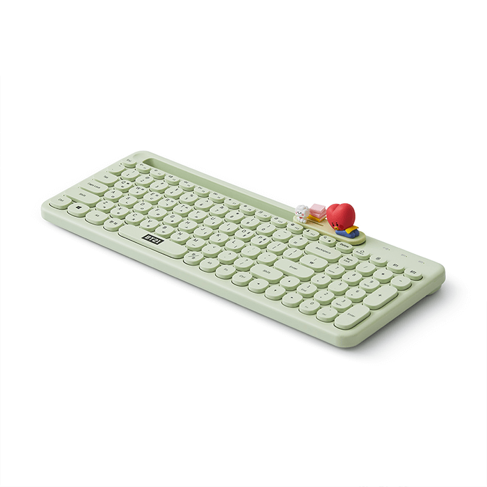 LINE FRIENDS ELECTRONICS TATA BT21 TATA BABY TRIMODE KEYBOARD MY LITTLE BUDDY (7182507180205)