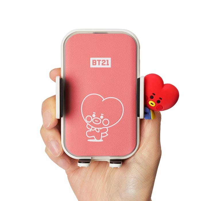 LINE FRIENDS ELECTRONICS TATA BT21 TATA BABY WIRELESS CAR CHARGER (7182464385197)