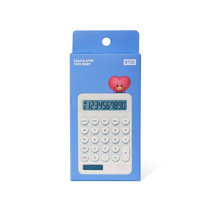 LINE FRIENDS ELECTRONICS TATA BT21 TATA CALCULATOR (7182497808557)