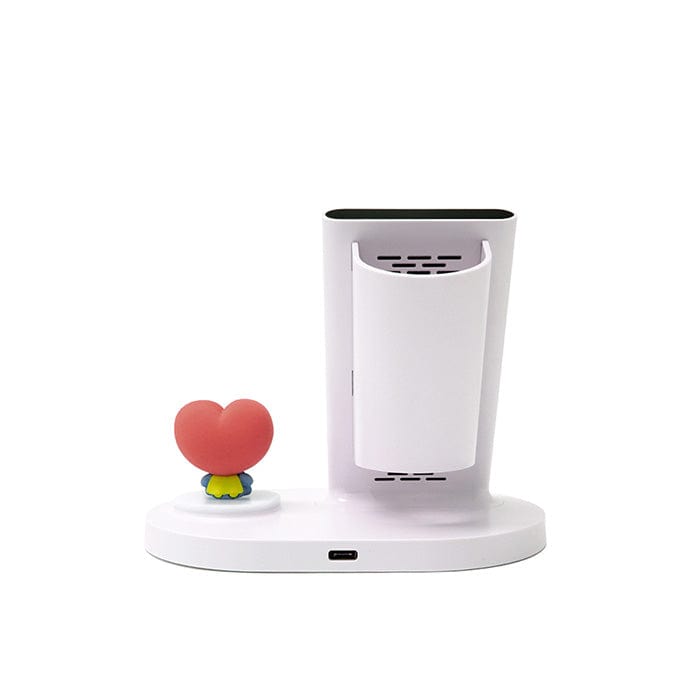 LINE FRIENDS ELECTRONICS TATA BT21 TATA FAST WIRELESS CHARGING STAND (7182529298605)