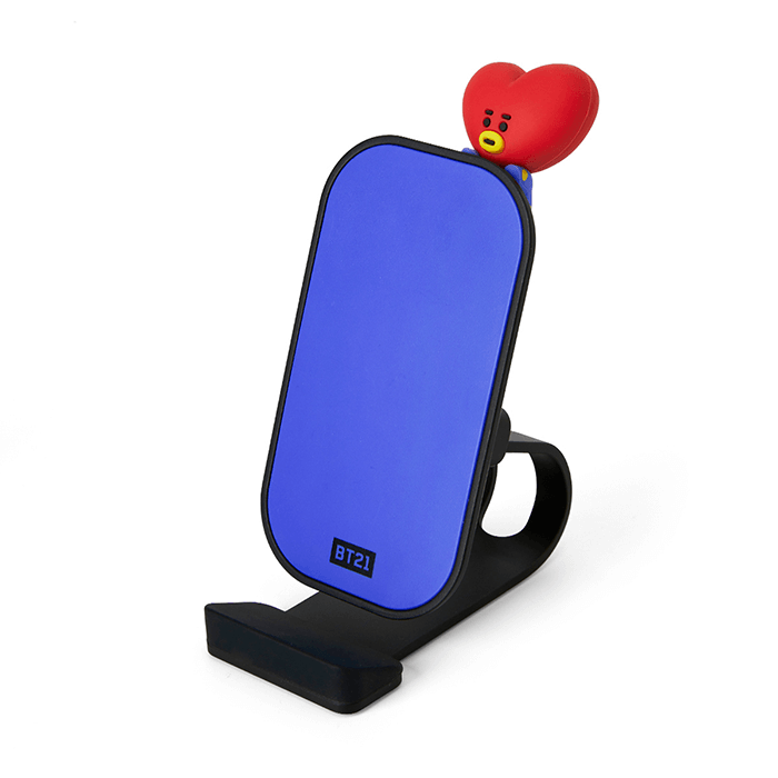 LINE FRIENDS ELECTRONICS TATA BT21 TATA WIRELESS CHARGING PHONE HOLDER (7182632419501)