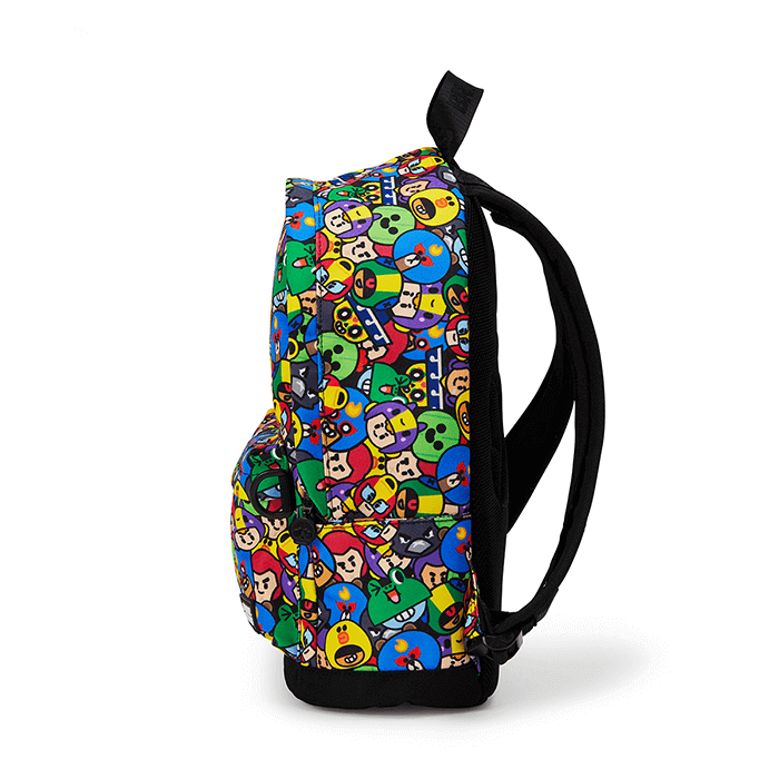 LINE FRIENDS FASHION BRAWL STARS PATTERN BRAWL STARS PATTERN BACKPACK (400MM) + DUST BAG (6089234743469)