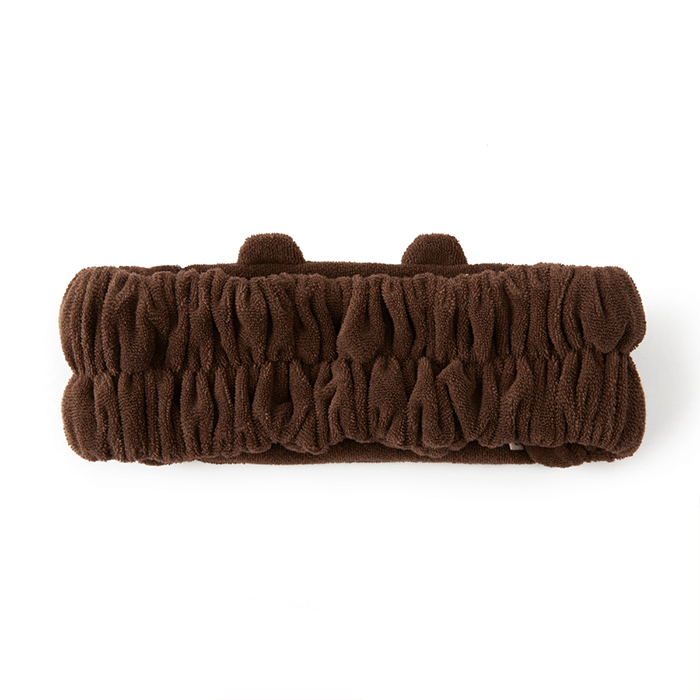 LINE FRIENDS FASHION BROWN BROWN & FRIENDS BROWN TERRY FACE WASH BAND (7182562197677)