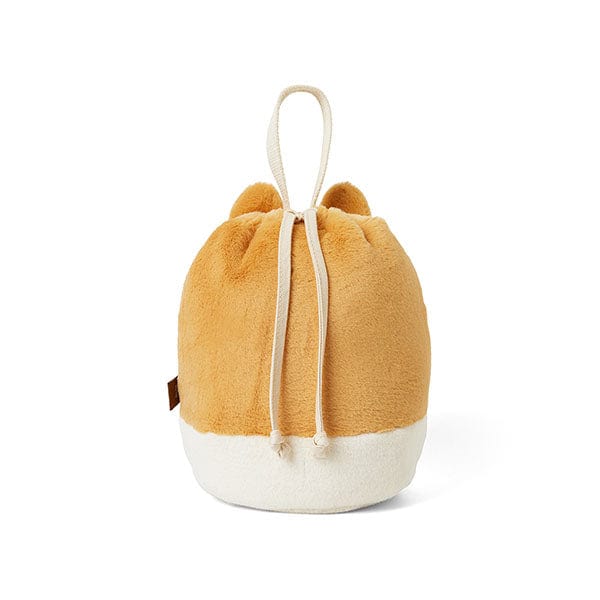 LINE FRIENDS FASHION CHEESE BROWN & FRIENDS KITTEN BROWN BUCKET BAG (CHEESE) (7182502953133)