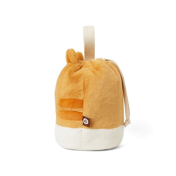 LINE FRIENDS FASHION CHEESE BROWN & FRIENDS KITTEN BROWN BUCKET BAG (CHEESE) (7182502953133)