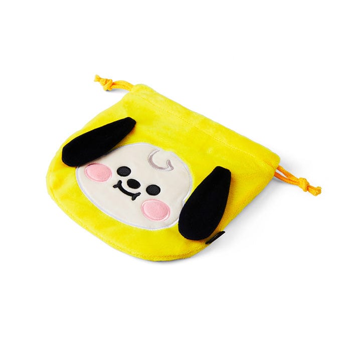 LINE FRIENDS FASHION CHIMMY BT21 CHIMMY BABY FACE POUCH (7182490108077)