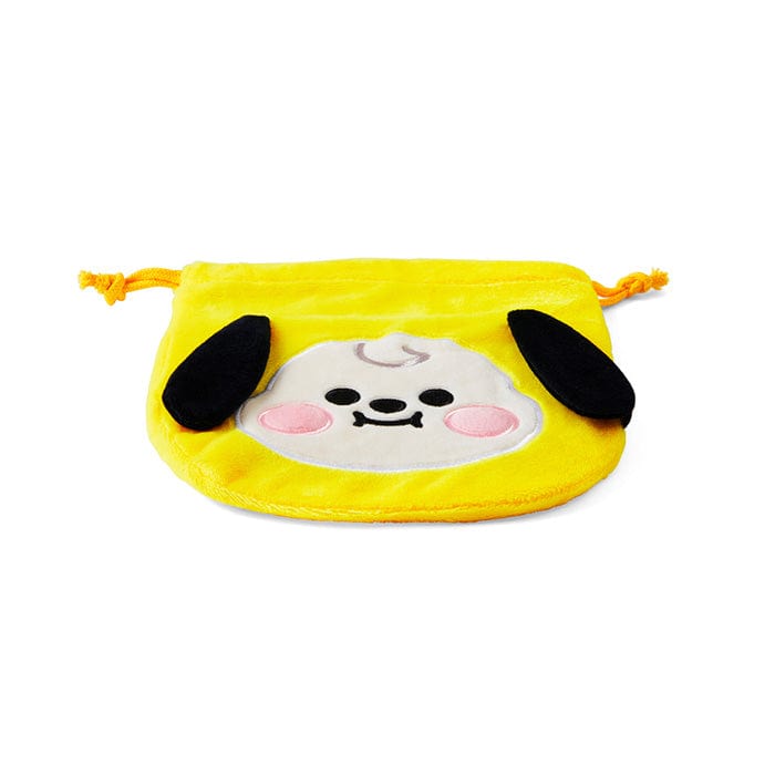 LINE FRIENDS FASHION CHIMMY BT21 CHIMMY BABY FACE POUCH (7182490108077)