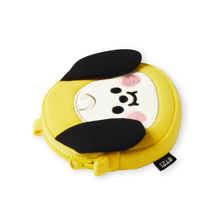 LINE FRIENDS FASHION CHIMMY BT21 CHIMMY BABY NECKLACE MINI POUCH (7182624489645)