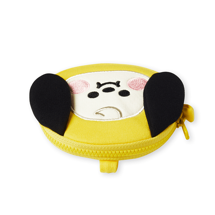 LINE FRIENDS FASHION CHIMMY BT21 CHIMMY BABY NECKLACE MINI POUCH (7182624489645)