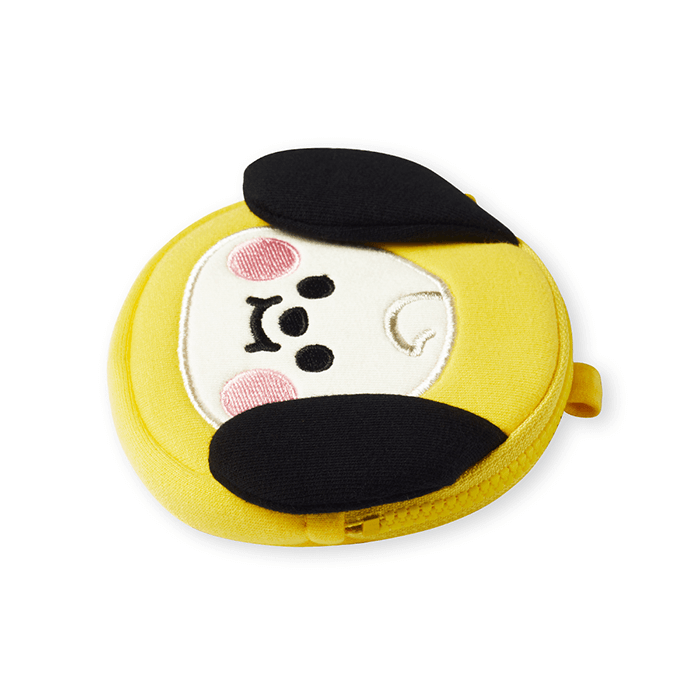 LINE FRIENDS FASHION CHIMMY BT21 CHIMMY BABY NECKLACE MINI POUCH (7182624489645)