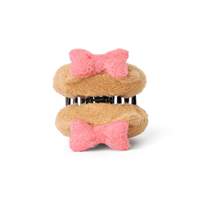 LINE FRIENDS FASHION CHOCO BROWN & FRIENDS CHOCO HEART EDITION HAIR CLIP (7182490468525)