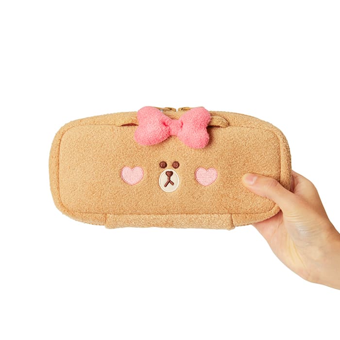 LINE FRIENDS FASHION CHOCO BROWN & FRIENDS CHOCO HEART EDITION MINI BAG (7182490566829)