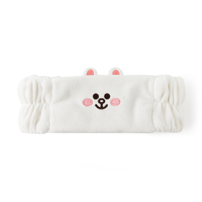 LINE FRIENDS FASHION CONY BROWN & FRIENDS CONY TERRY FACE WASH BAND (7182561083565)