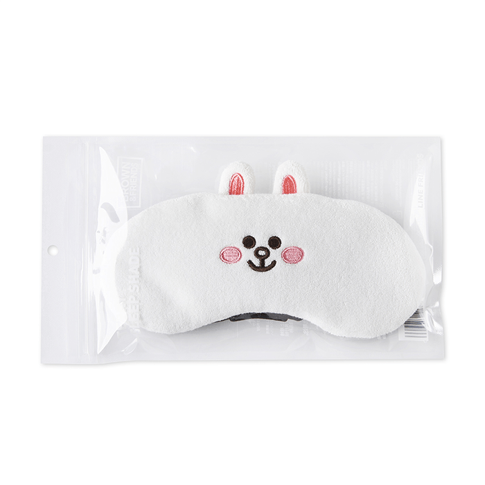 LINE FRIENDS FASHION CONY BROWN & FRIENDS CONY TERRY SLEEP MASK (7182563901613)