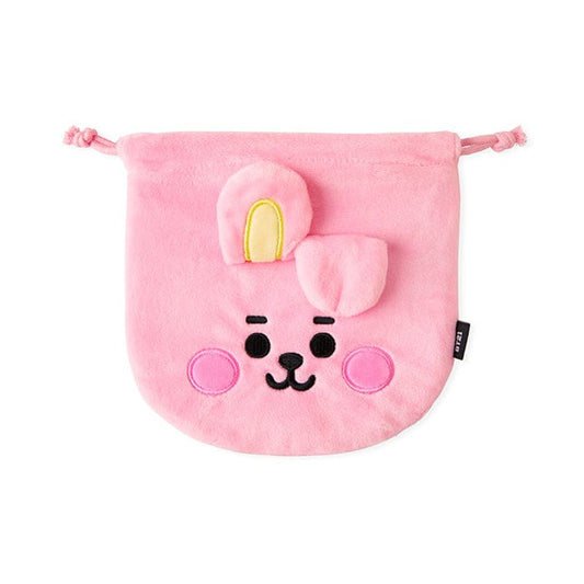 LINE FRIENDS FASHION COOKY BT21 COOKY BABY FACE POUCH (7182490009773)