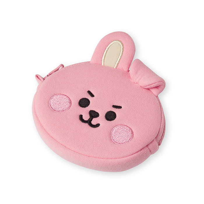 LINE FRIENDS FASHION COOKY BT21 COOKY BABY NECKLACE MINI POUCH (7182624948397)