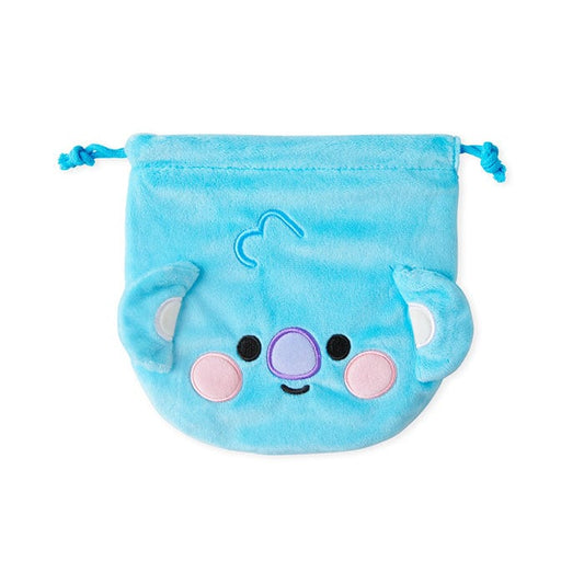 LINE FRIENDS FASHION KOYA BT21 KOYA BABY FACE POUCH (7182489845933)