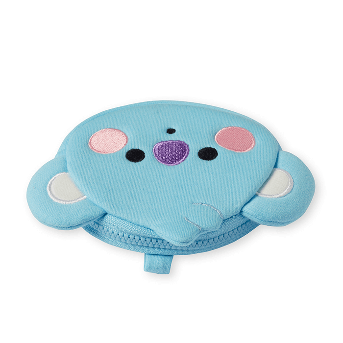 LINE FRIENDS FASHION KOYA BT21 KOYA BABY NECKLACE MINI POUCH (7182622294189)