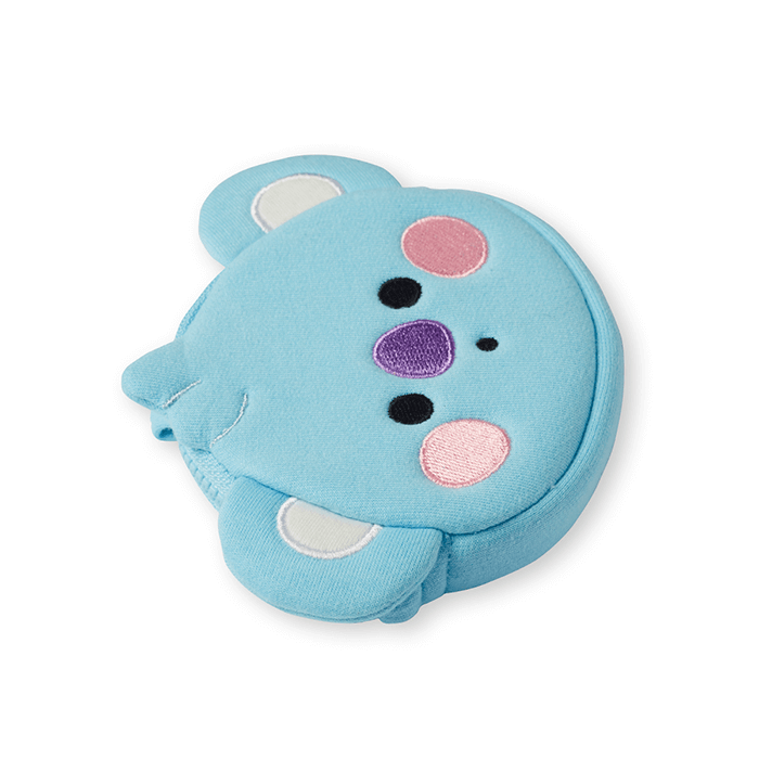 LINE FRIENDS FASHION KOYA BT21 KOYA BABY NECKLACE MINI POUCH (7182622294189)