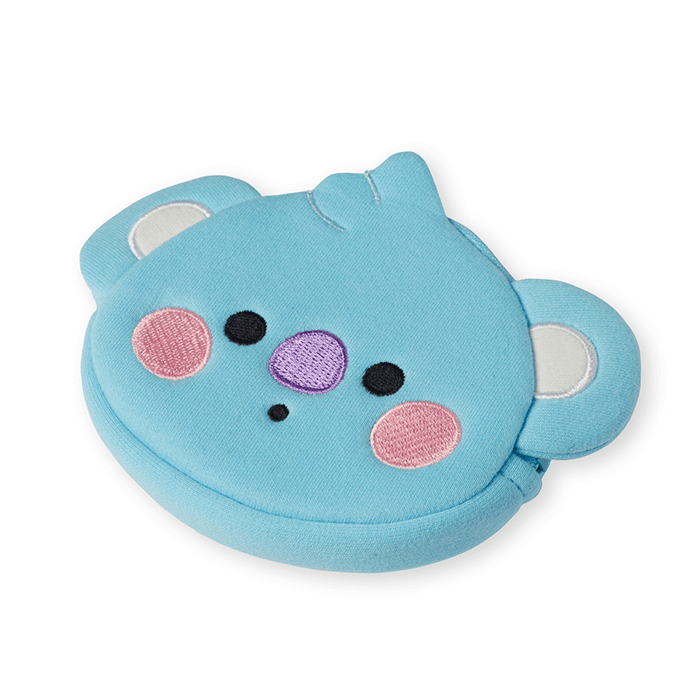 LINE FRIENDS FASHION KOYA BT21 KOYA BABY NECKLACE MINI POUCH (7182622294189)