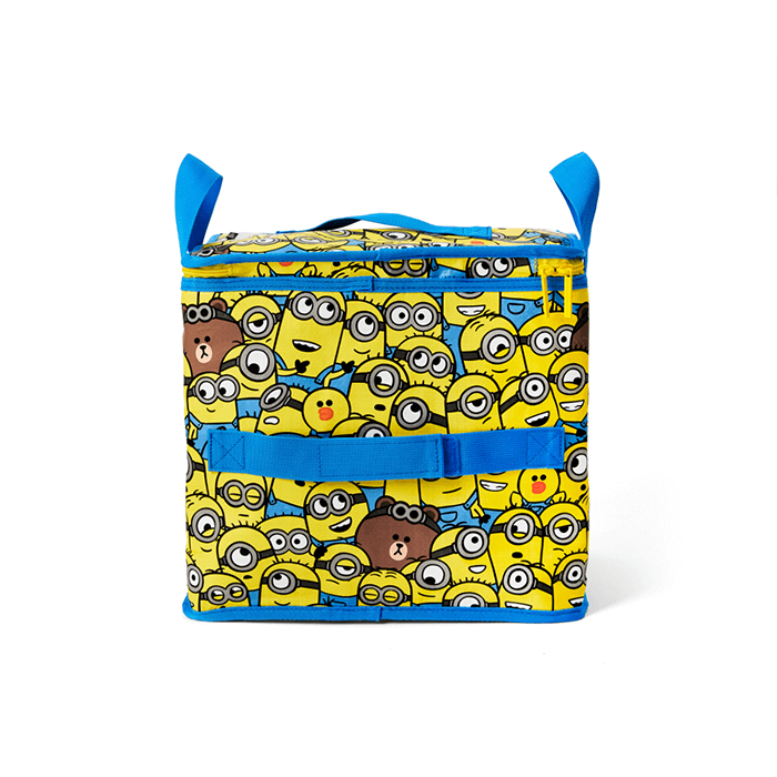 LINE FRIENDS FASHION MINIONS MINIONS X BROWN & FRIENDS TARPAULIN COOLER BAG (7182541062317)