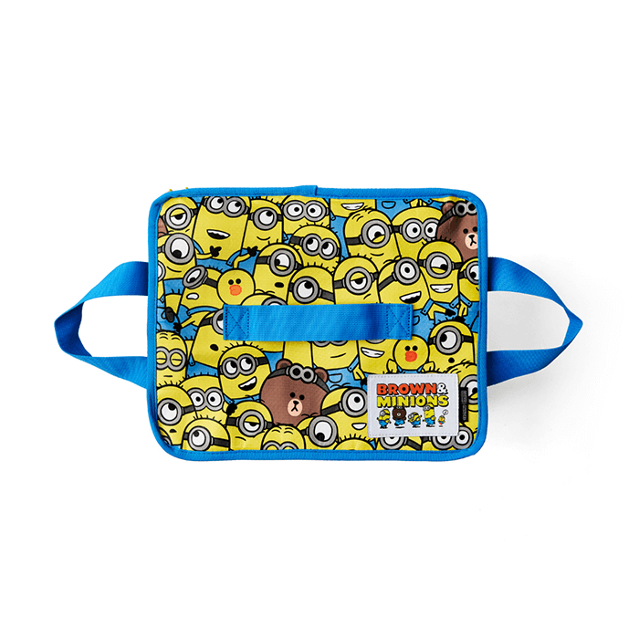 LINE FRIENDS FASHION MINIONS MINIONS X BROWN & FRIENDS TARPAULIN COOLER BAG (7182541062317)