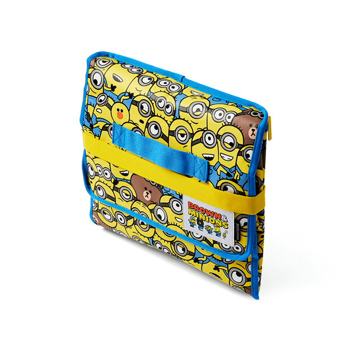 LINE FRIENDS FASHION MINIONS MINIONS X BROWN & FRIENDS TARPAULIN COOLER BAG (7182541062317)