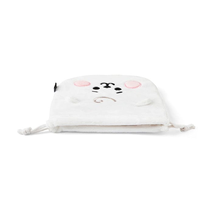 LINE FRIENDS FASHION RJ BT21 RJ BABY FACE POUCH (7182489944237)