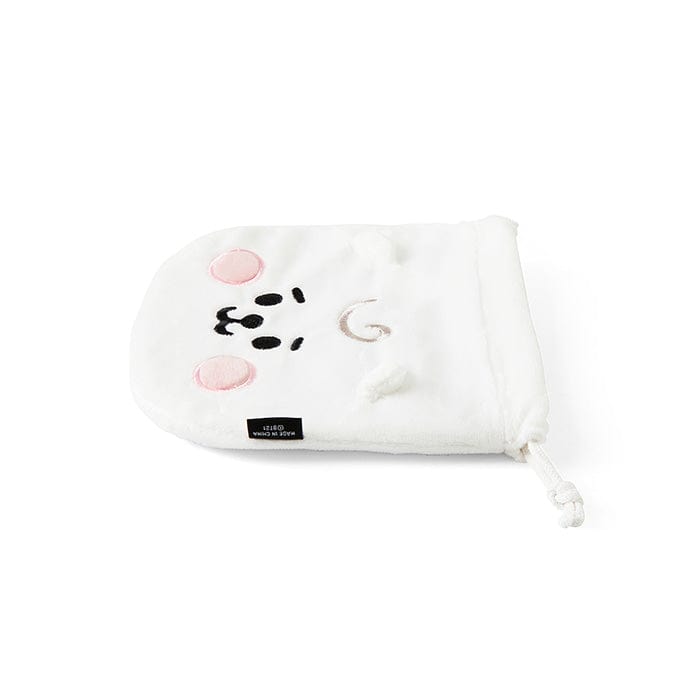 LINE FRIENDS FASHION RJ BT21 RJ BABY FACE POUCH (7182489944237)