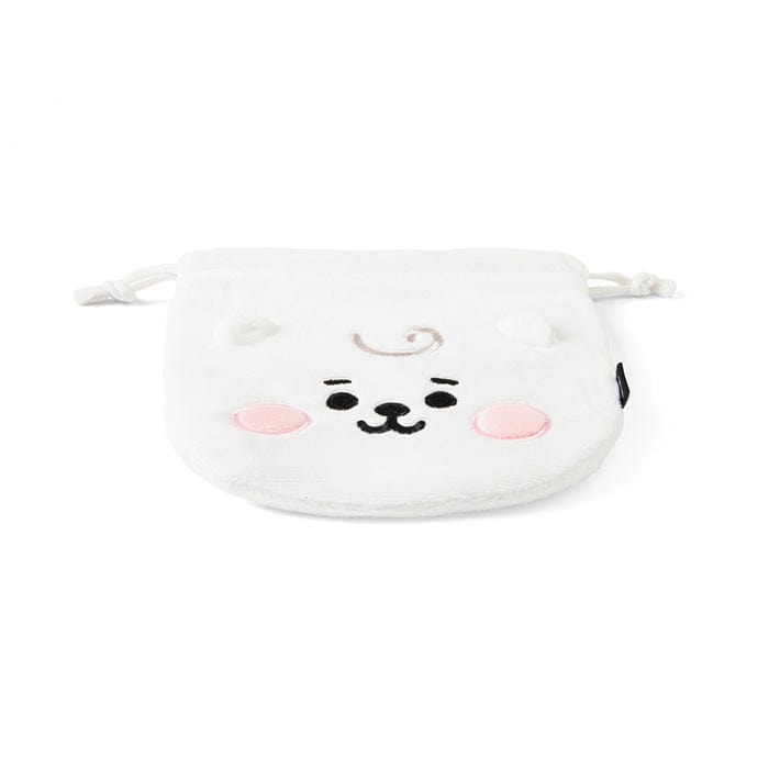 LINE FRIENDS FASHION RJ BT21 RJ BABY FACE POUCH (7182489944237)