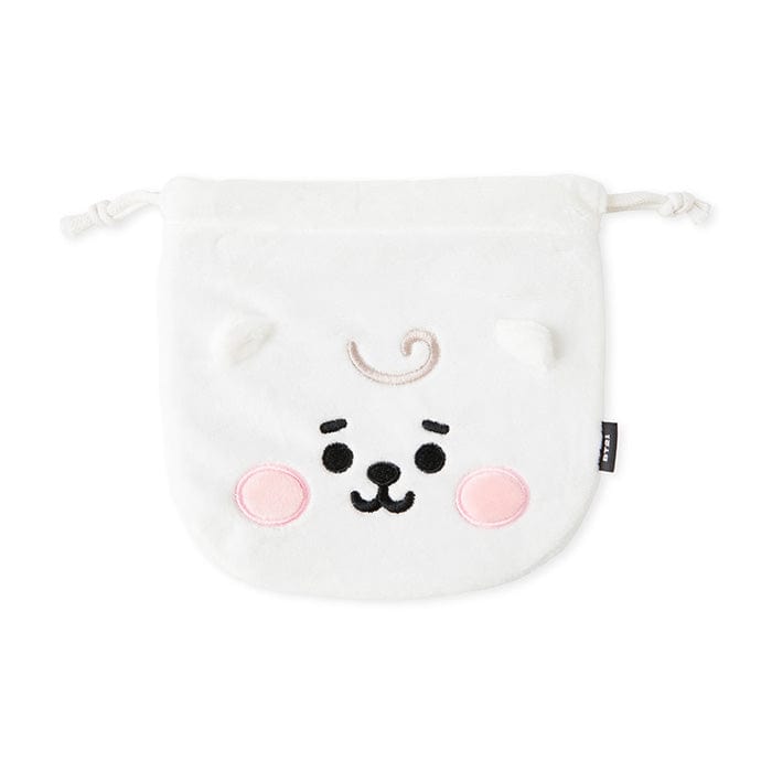 LINE FRIENDS FASHION RJ BT21 RJ BABY FACE POUCH (7182489944237)