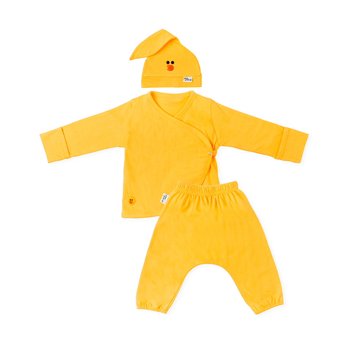 LINE FRIENDS FASHION SALLY BROWN & FRIENDS SALLY INFANT BODYSUIT SET GROW GROW UP (7182516879533)