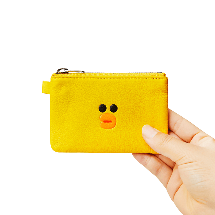 LINE FRIENDS FASHION SALLY BROWN & FRIENDS SALLY SOFT LEATHER MINI POCKET (7182643626157)