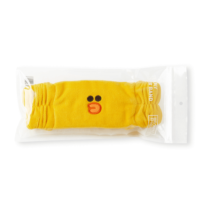 LINE FRIENDS FASHION SALLY BROWN & FRIENDS SALLY TERRY FACE WASH BAND (7182560690349)