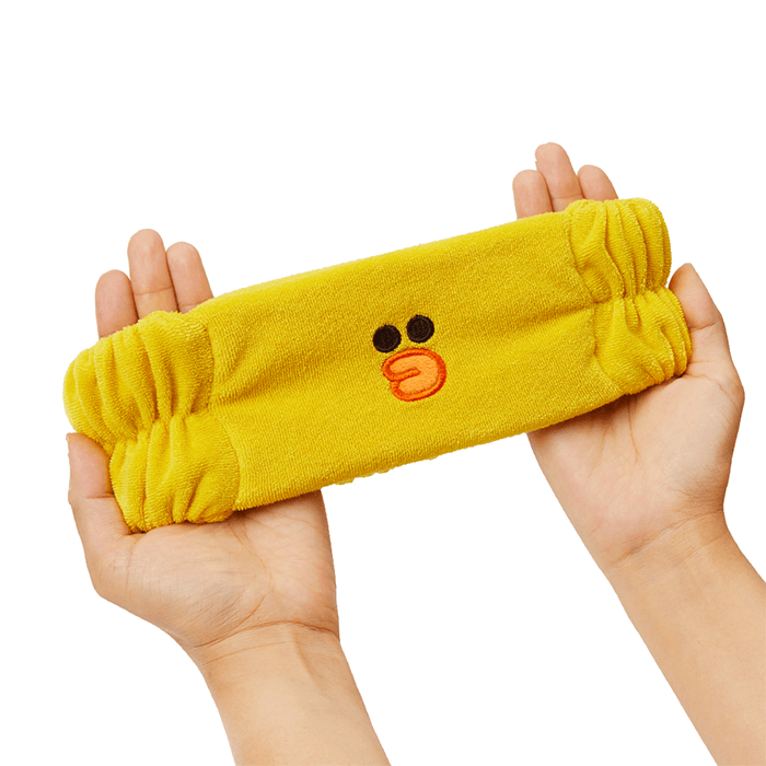 LINE FRIENDS FASHION SALLY BROWN & FRIENDS SALLY TERRY FACE WASH BAND (7182560690349)