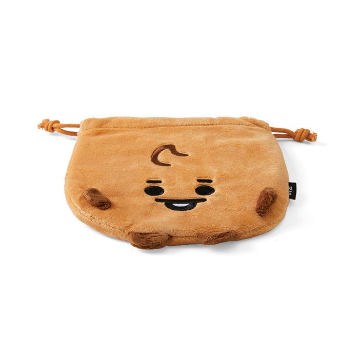 LINE FRIENDS FASHION SHOOKY BT21 SHOOKY BABY FACE POUCH (7182489747629)