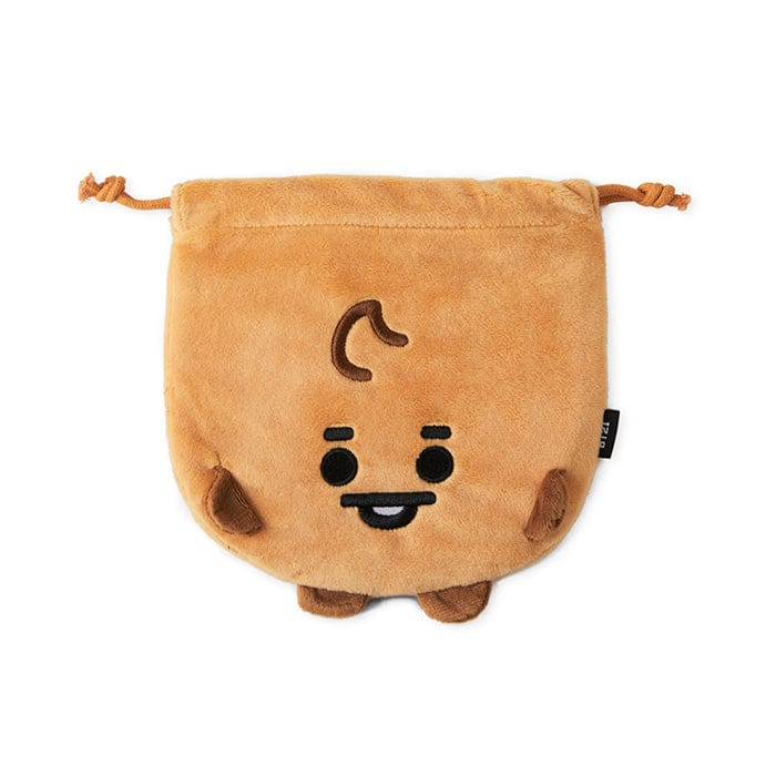 LINE FRIENDS FASHION SHOOKY BT21 SHOOKY BABY FACE POUCH (7182489747629)