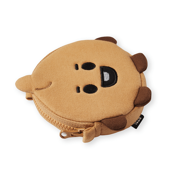 LINE FRIENDS FASHION SHOOKY BT21 SHOOKY BABY NECKLACE MINI POUCH (7182623309997)