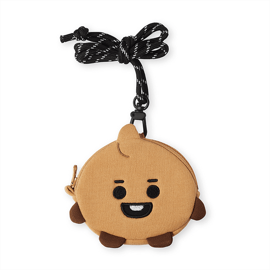 LINE FRIENDS FASHION SHOOKY BT21 SHOOKY BABY NECKLACE MINI POUCH (7182623309997)