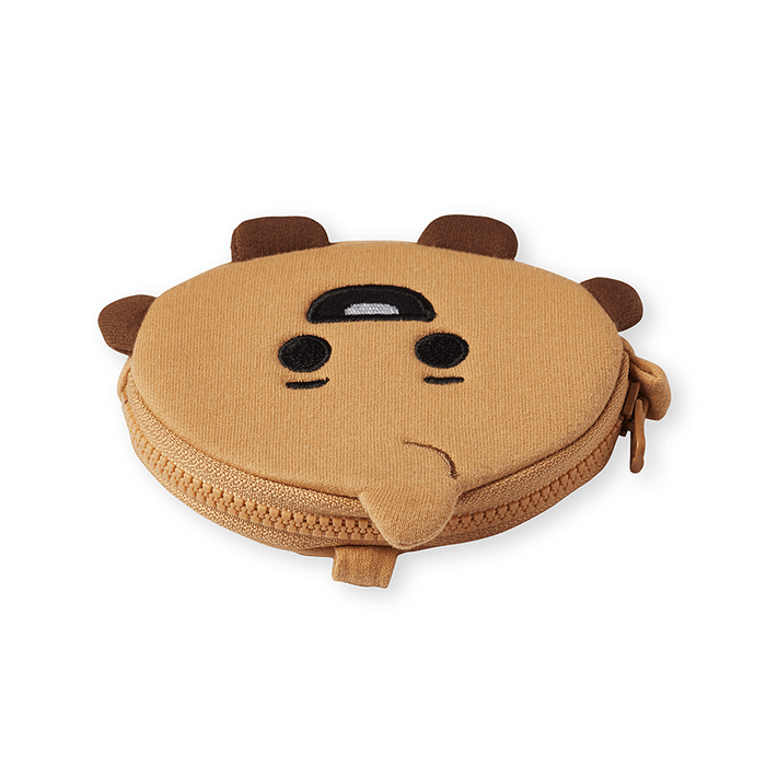 LINE FRIENDS FASHION SHOOKY BT21 SHOOKY BABY NECKLACE MINI POUCH (7182623309997)