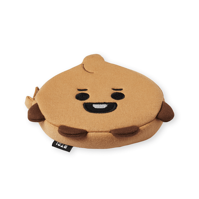 LINE FRIENDS FASHION SHOOKY BT21 SHOOKY BABY NECKLACE MINI POUCH (7182623309997)