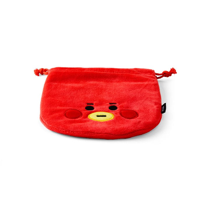 LINE FRIENDS FASHION TATA BT21 TATA BABY FACE POUCH (7182490173613)