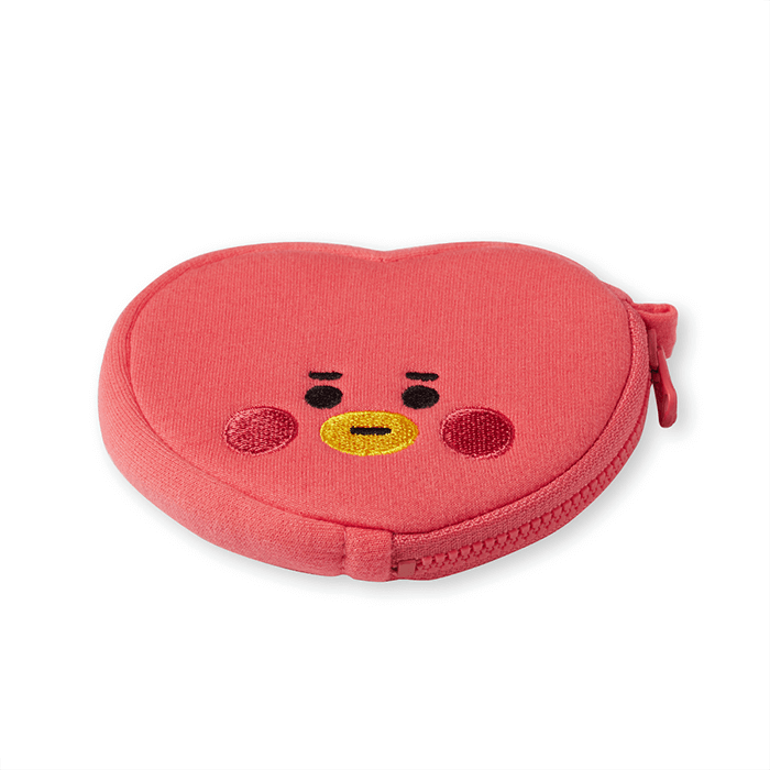 LINE FRIENDS FASHION TATA BT21 TATA BABY NECKLACE MINI POUCH (7182623637677)