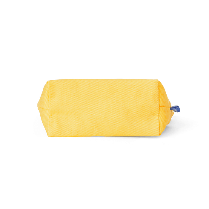 LINE FRIENDS FASHION YELLOW BROWN & FRIENDS SECOND MORNING FABRIC POUCH YELLOW (7182670561453)