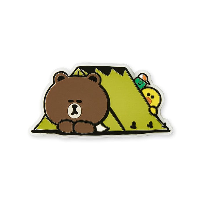 LINE FRIENDS HOUSEHOLD BF BROWN & FRIENDS MAGNET SET 01 (7182500528301)