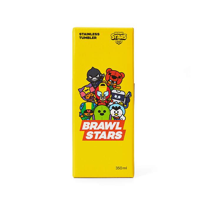 LINE FRIENDS HOUSEHOLD BRAWLSTARS BRAWL STARS THERMOS TUMBLER (350ML) (7182719746221)