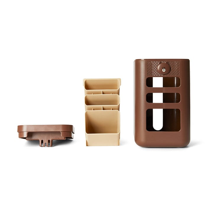 LINE FRIENDS HOUSEHOLD BROWN BROWN & FRIENDS BROWN DESK ORGANIZER (7182484996269)